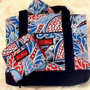 Seaside Port Collection—Tote, Zip Wallet & Sun Hat